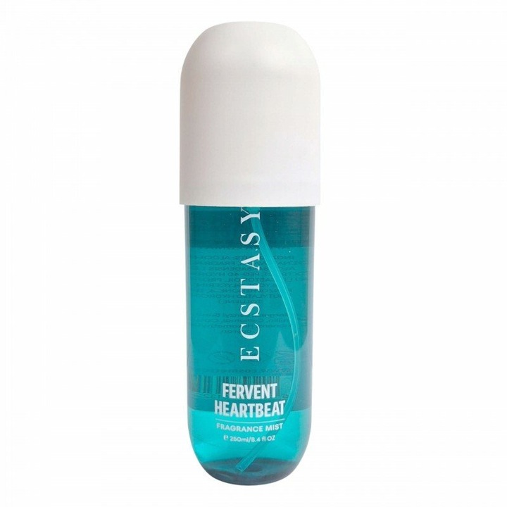 Body mist, Ecstasy, Fervent Heartbeat Blue, 250 ml