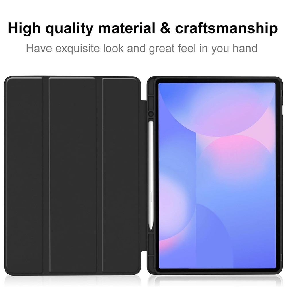 Husa pentru Samsung Galaxy Tab S10 FE Plus - Techsuit Flex Trifold - Black