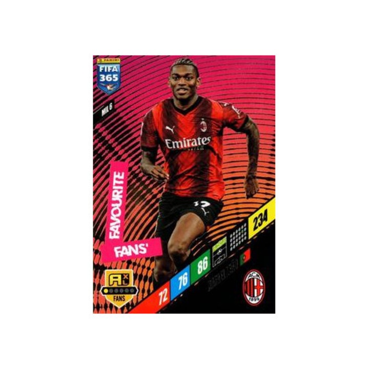 Card Panini Adrenalyn XL 365 2024 MIL6 Rafael Leao, AC Milan