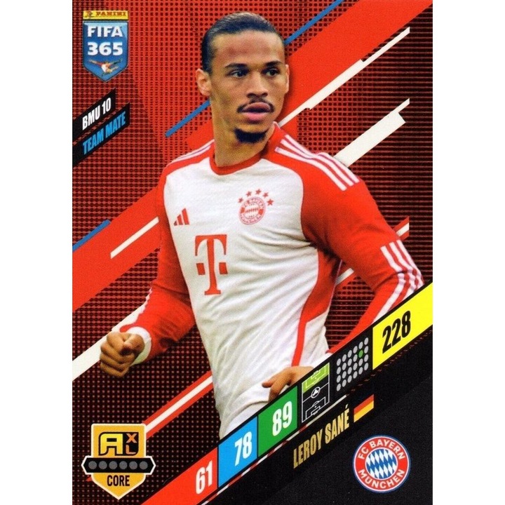 Panini Adrenalyn XL 365 2024 BMU10 Leroy San Panini játékkártya