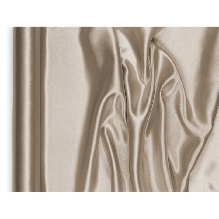 Material satin, PartyDeco, auriu rece, 0,48x9m