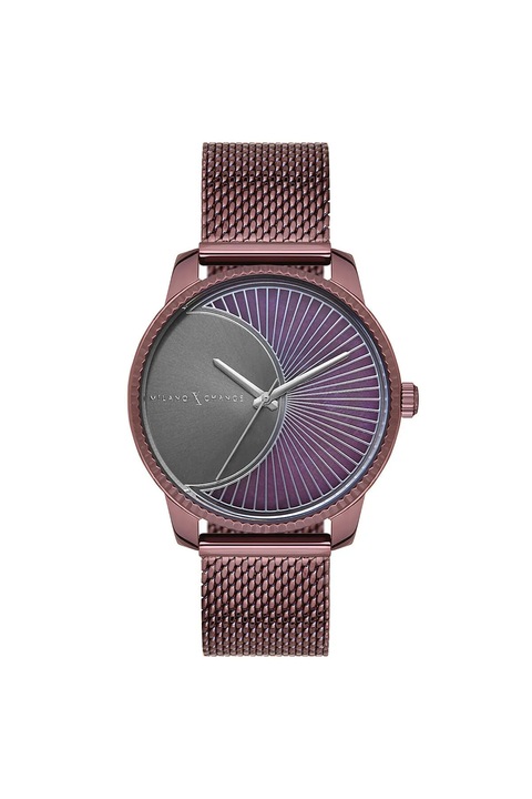 Ceas dama Milano X Change MEX1167 38mm, violet, curea textila, rezistent la apa 3 ATM