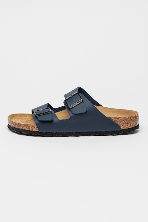 Birkenstock, Papuci de piele Arizona, Bleumarin