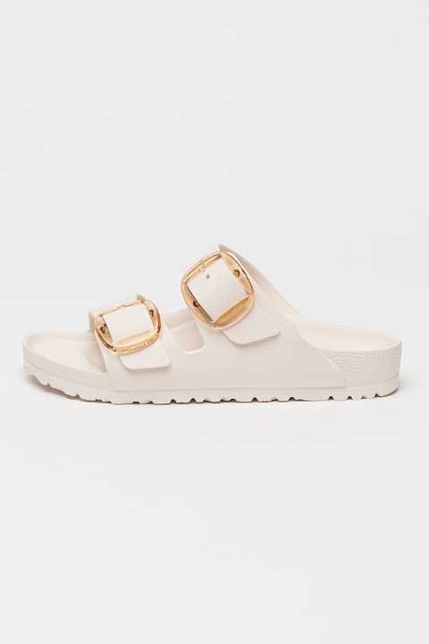 Birkenstock, Papuci cu catarama Arizona Big, Portocaliu pal/Alb murdar, 38