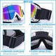 Ochelari ski, reglabil, ciclism, bungee jumping, pentru schi, motocicleta, ABS, Multicolor