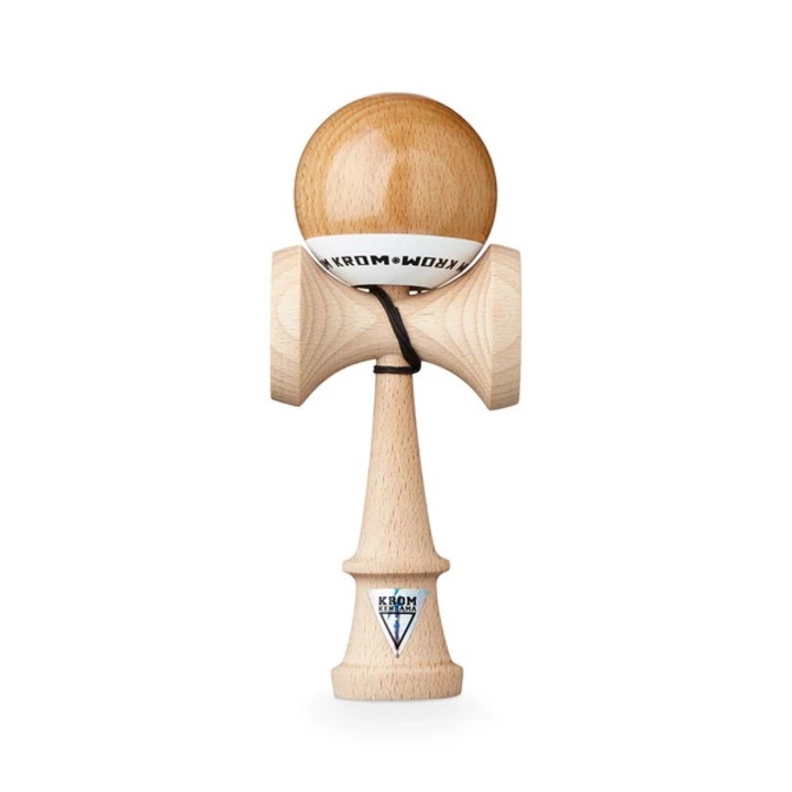 Kendama Krom Pop Originala cu finisaj LOL Clear - Natur