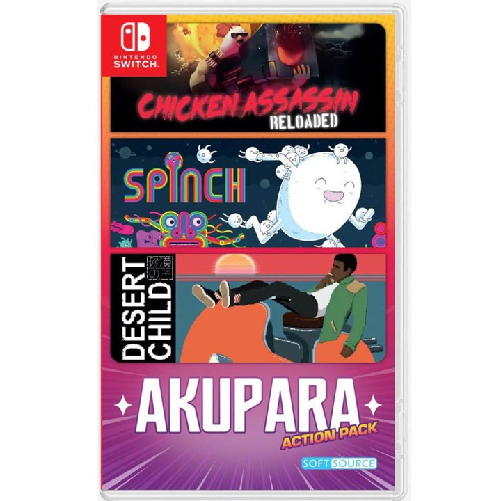 Akupara Action Pack Nintendo Switch Játékszoftver