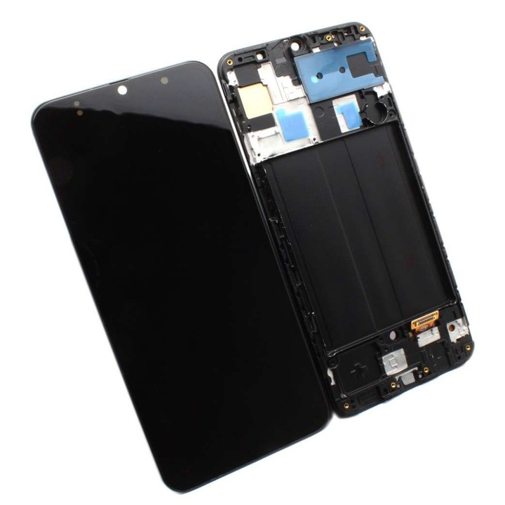 Display compatibil Samsung Galaxy A50 A505 Oled Negru