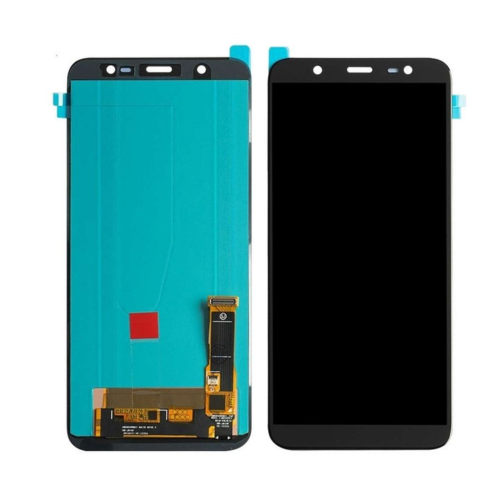 Display compatibil Samsung Galaxy J8 2018 J810 Display compatibil OLED AAA Black Negru