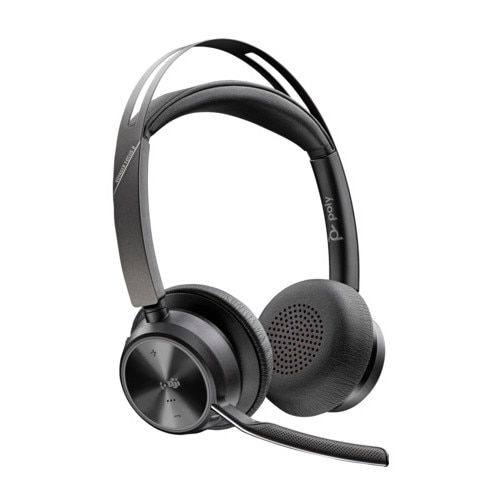 Casti cu fir HP Poly VF2 -M USB-C-C HS +USB-C/A +CHS, negru