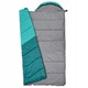 Sac De Dormit Turistic, Meteor, Safari, Dimensiuni: (190+30) x 80 x 80 cm, Dimensiuni Dupa Impachetare: 44 x 23 x 23 cm, Greutate: 1, 43 Kg, Interval De Temperatura: +15 Pana La -2°C, Culoare: Menta