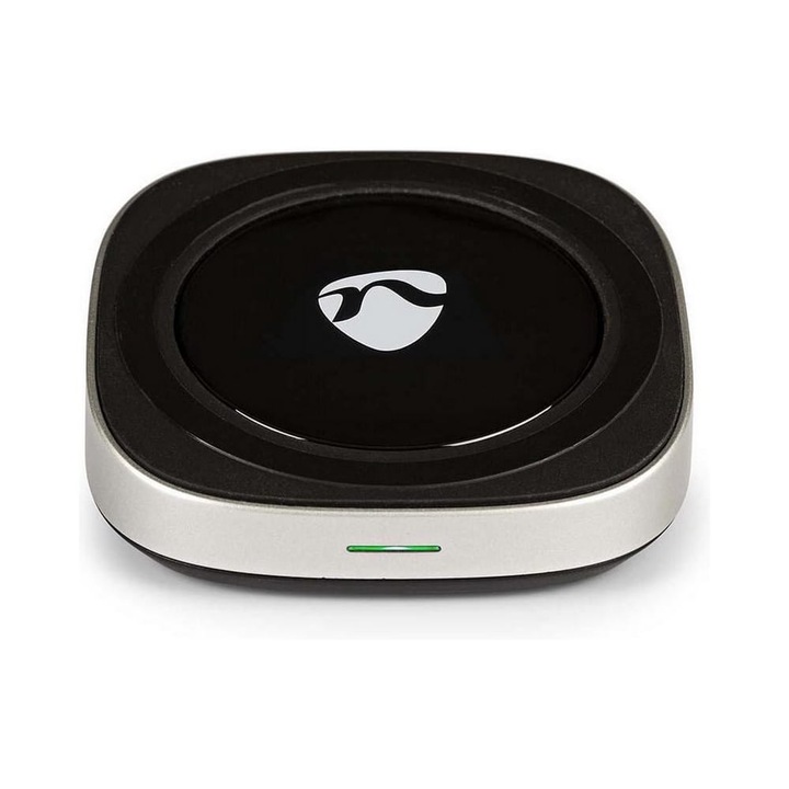 Incarcator rapid wireless, Nedis, WCHAQ10W2BK - Qi, 10W, microUSB, negru
