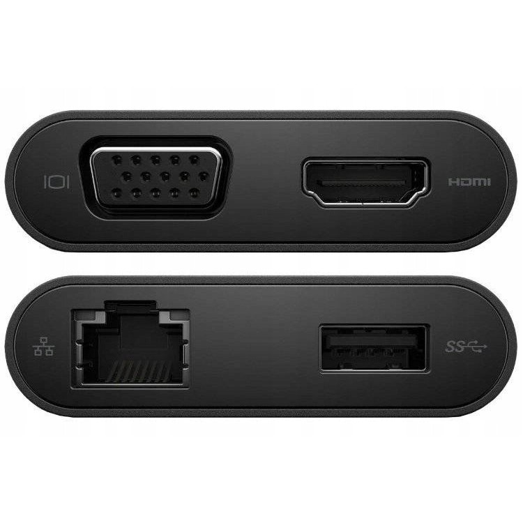 Adaptor DELL DA200 USB-C 4 in 1 Statie De Andocare: HDMI, VGA/D