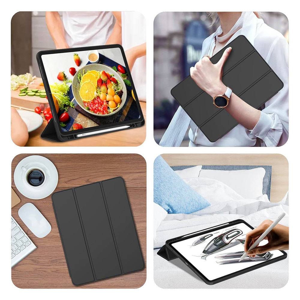 Husa Tableta FlexPro pentru Samsung Galaxy Tab A11+ Plus, Protectie Completa, Functie Stand, Suport Creion, Negru