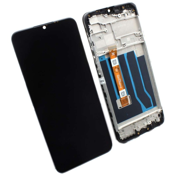 Съвместим дисплей Oppo A31 2020 без рамка черен