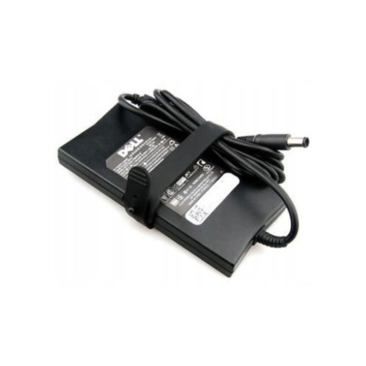 Incarcator laptop Dell, 90W, 19.5V, 3 pini, 7.4mm