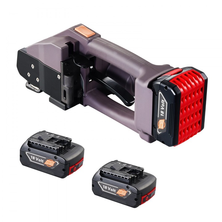 Aparat electric automatizat pentru legat banda PP si PET, latime 10-19 MM, acumulator 4000mah