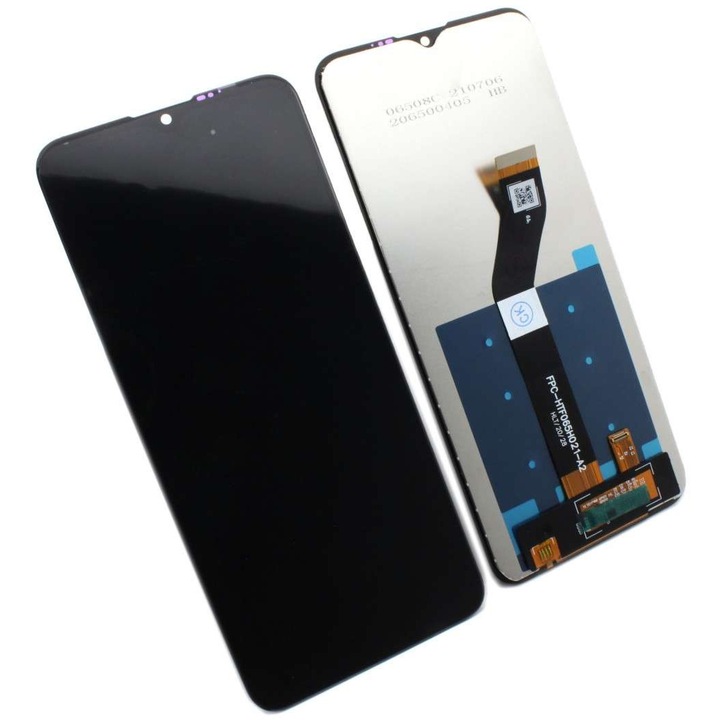Display compatibil Motorola Moto G8 Power Lite XT2055 fara Rama Black Negru
