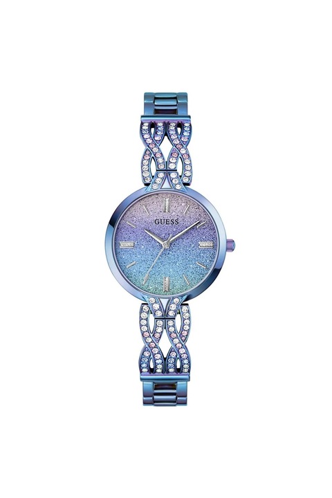 Ceas de mana dama Guess GW0868L3, otel, 3 ATM, albastru, 31-34 mm