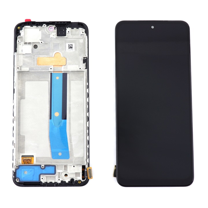 Съвместим дисплей Xiaomi Poco M4 Pro 4G OLED с рамка черен