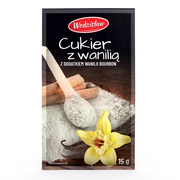 Zahar Wodzislaw cu adaos de vanilie Bourbon 15g