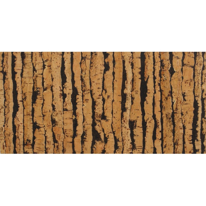 Placi de perete din pluta Tigre, natural, 600x300x3mm