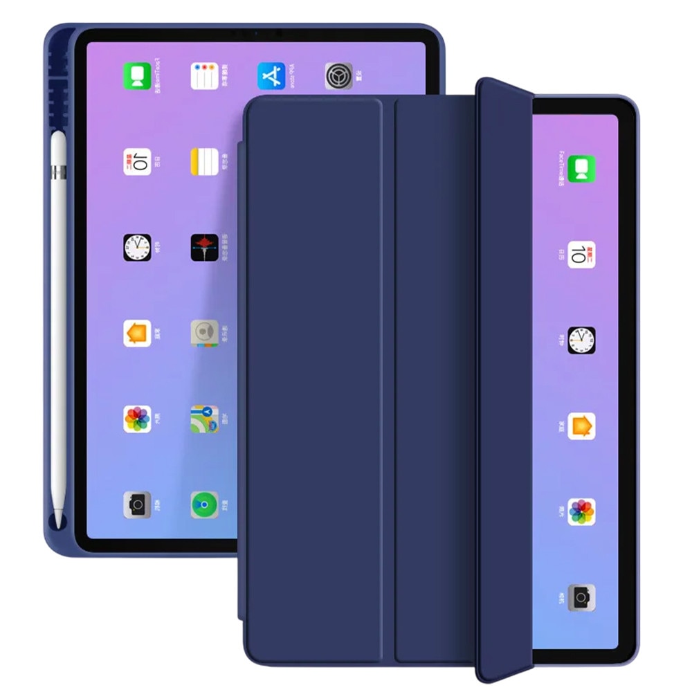 Husa Tableta FlexPro pentru Samsung Galaxy Tab S10 FE Plus, Protectie Completa, Functie Stand, Suport Creion, Albastru