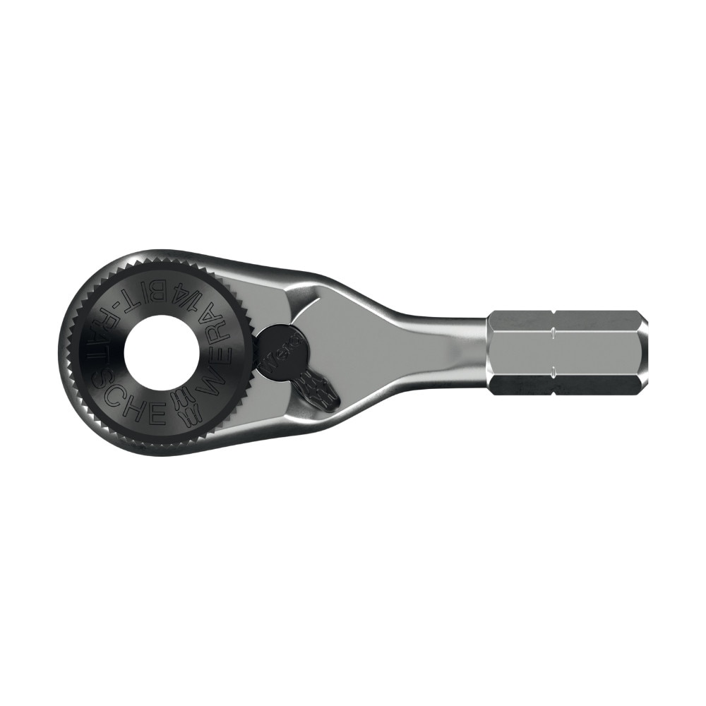 Cheie cu clichet Wera 8011 Zyklop Mini 4 Bit Ratchet cu antrenare