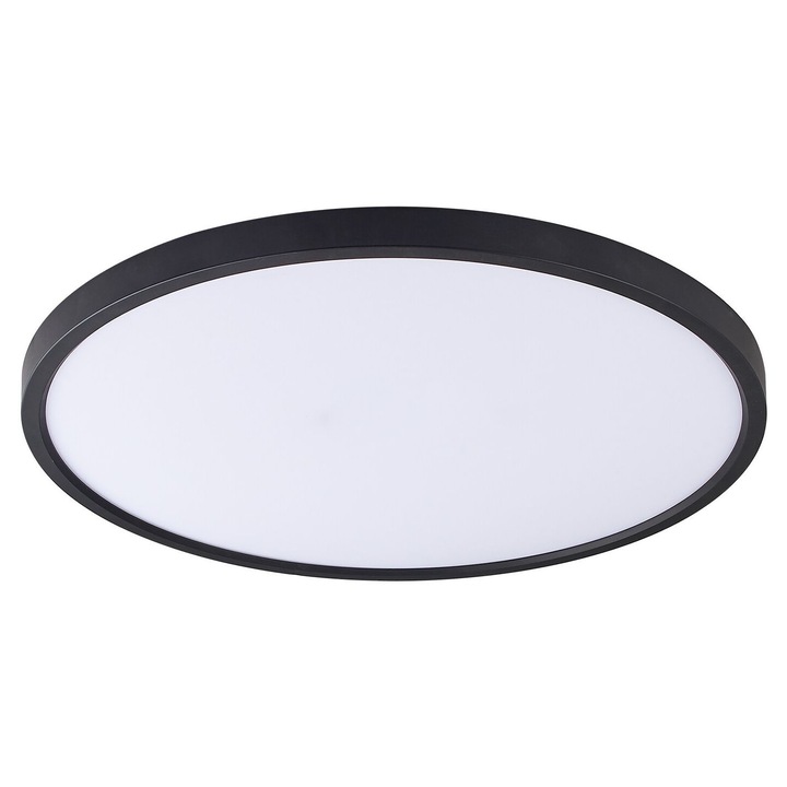 CAMI lámpa, fekete, 50x50cm, integrált LED, 45W Zumaline