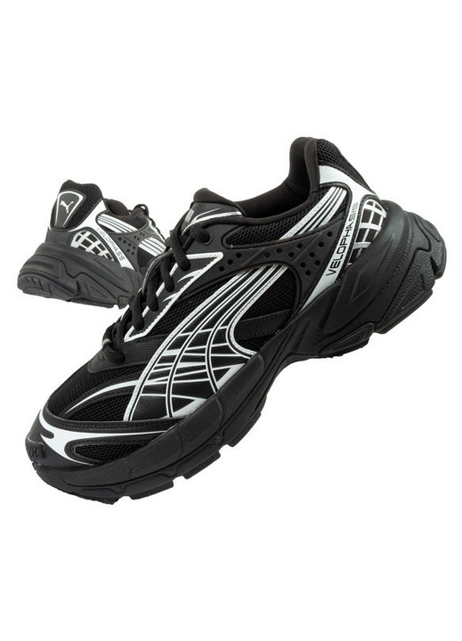 Pantofi sport Puma Velophasis Always On, la moda, confortabili, negri [395908 02, Negru