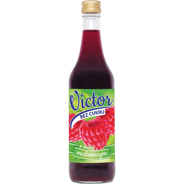 Sirop cu aroma de zmeura fara zahar Cymes Vivtor 500ml