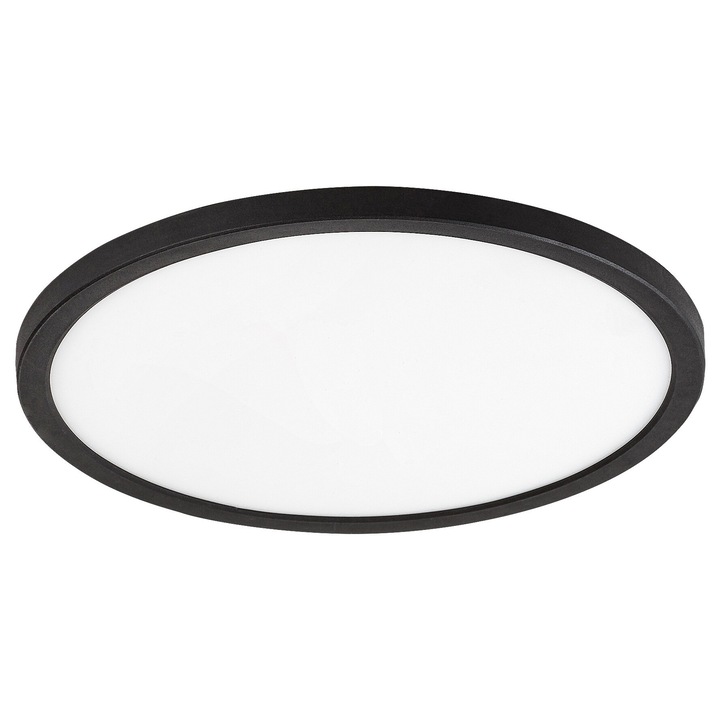 Rabalux Gonzalo okos mennyezeti lámpa fekete LED 36W 2750Lm 3000, 4000, 6000K átmérő 40cm IP20