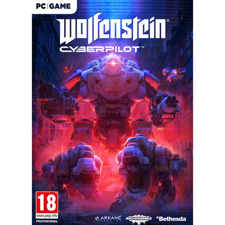 Licenta Joc Wolfenstein Cyberpilot Vr Pc Key Steam (Cod Activare Instant)