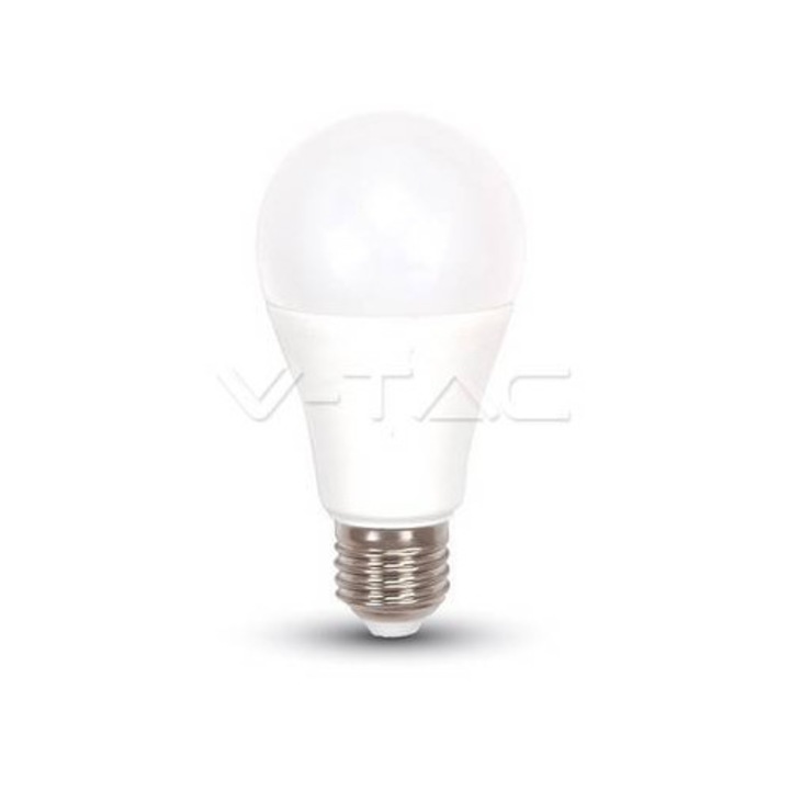 Bec LED A60 E27 9W 2700K lumina alb cald cu senzor de lumina