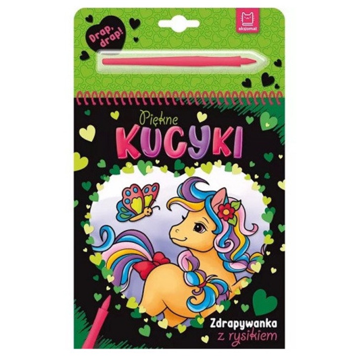 Seturi pictura si desen, Piekne kucyki, 20 pagini, 4-6 ani, coperta tare
