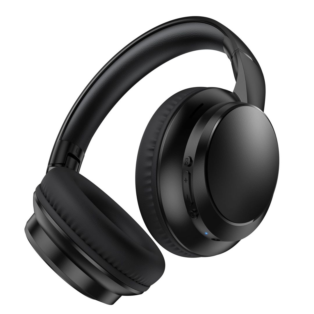 Casti cu fir Platinet PHB086B, Bluetooth, microfon, 3.5mm, 1m, negru