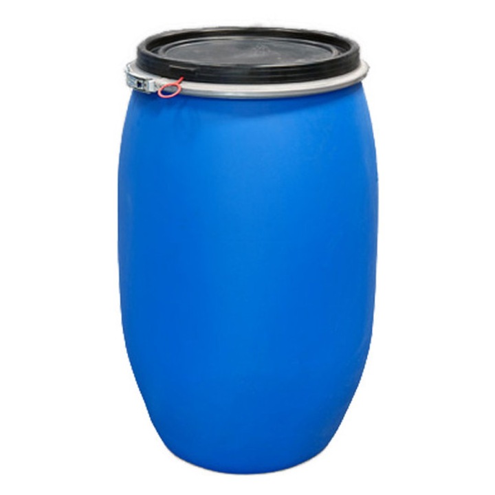 Butoi QBOX, 120L, 503x791mm, plastic, capac cu maner, albastru