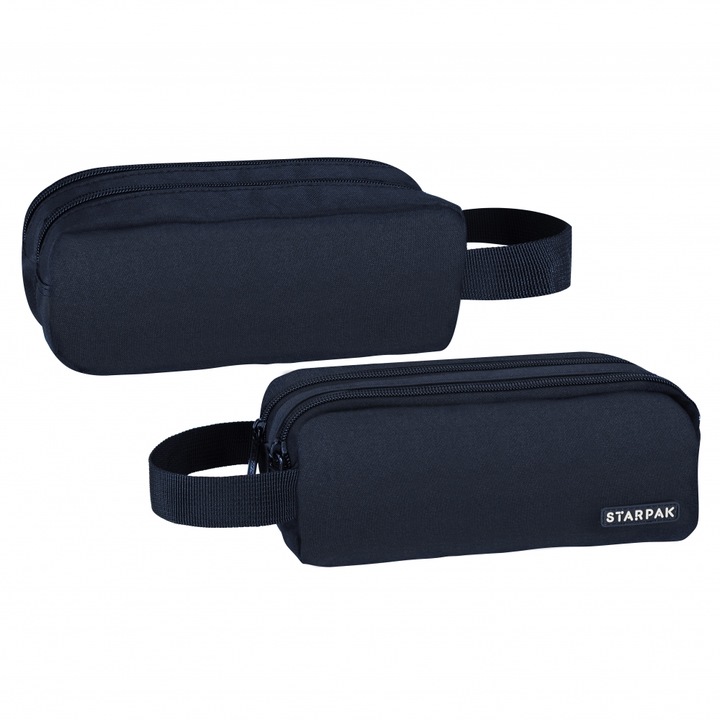 Ovális tollpárna, kék, 12x48cm, szett