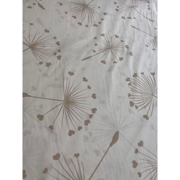 Material textil, bumbac 100% natural latime 240 cm, model papadii