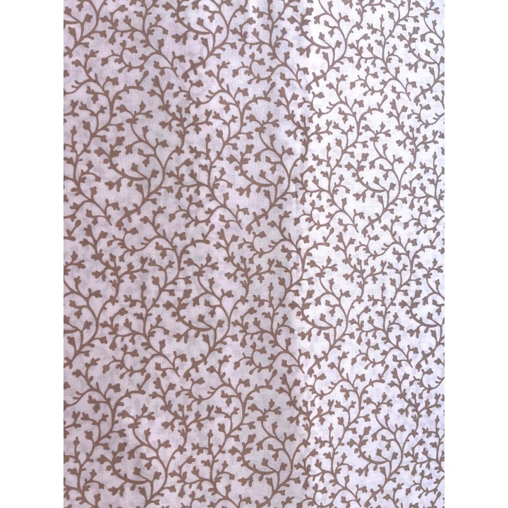 Material textil, bumbac 100% natural latime 240 cm, model crengute bej