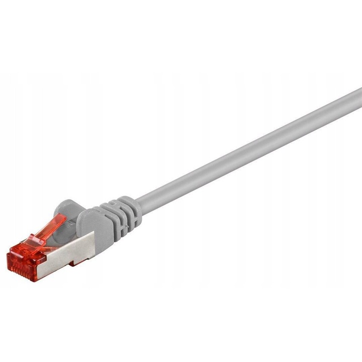 S/FTP CAT6 MicroConnect кабели, 20 м, сиви, за мрежи за данни
