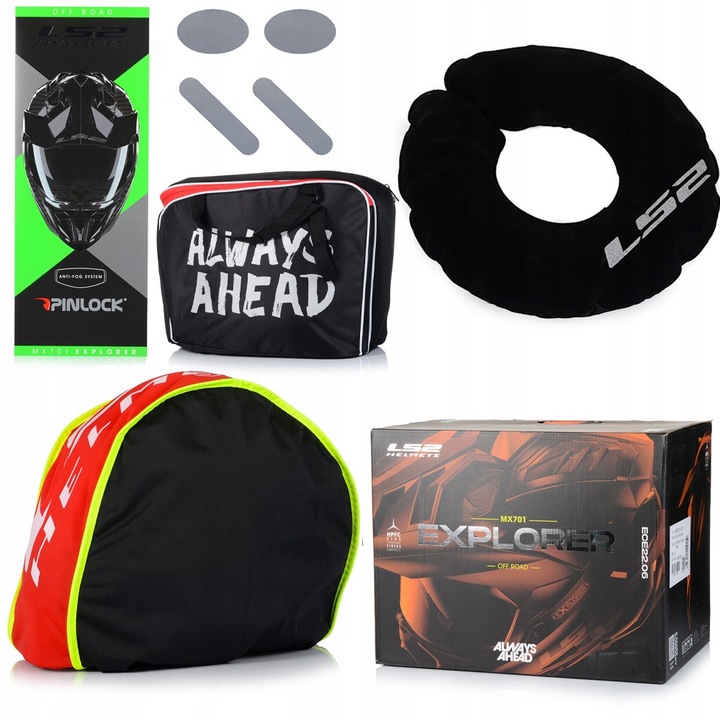 Каска за мотокрос LS2 MX701 Explorer, карбонова, розова 57-58 см, с Pinlock, тегло 1450 г, пълен комплект