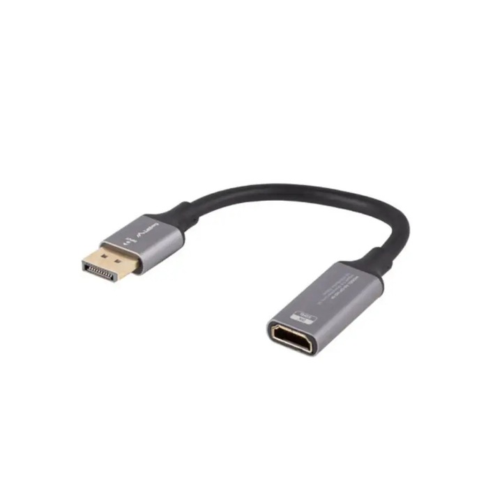 Адаптер Lanberg DisplayPort към HDMI, 20 см
