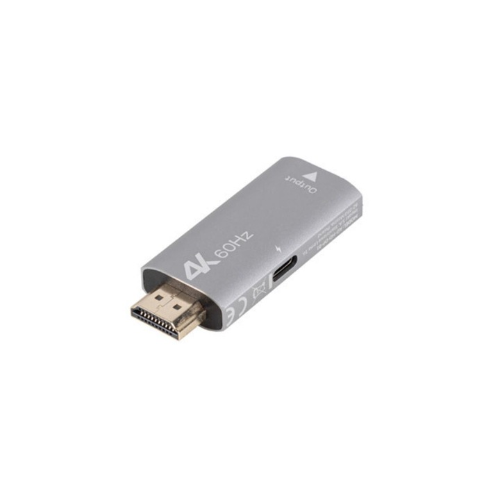 Adaptor HDMI(M) DisplayPort(F) 4K arg