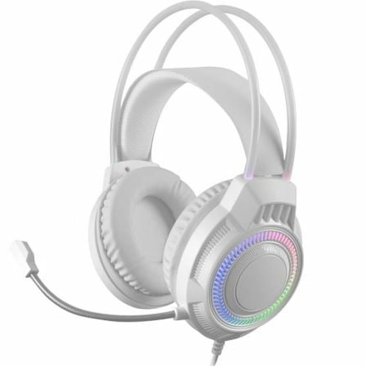 Микрофон за гейминг Mars MH124W, бял