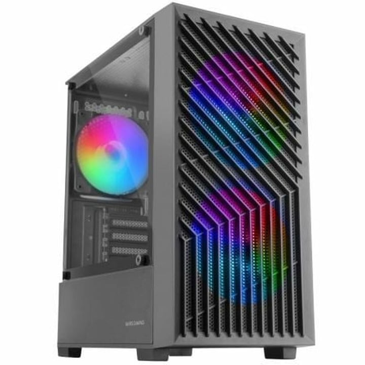 Carcasa COUGAR UNIFACE MINI, Mini Tower, tempered glass Alb
