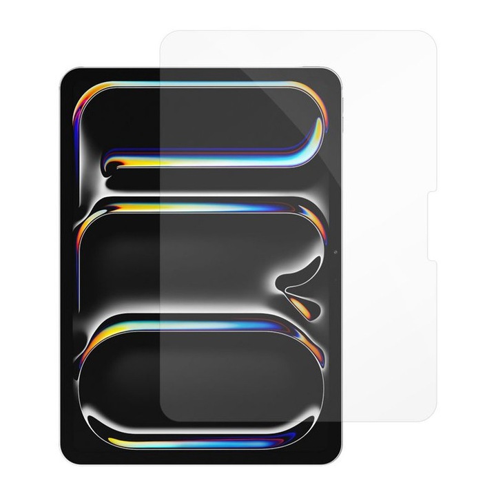 Folie protectie tableta, ESTUFF, Titan Shield, pentru Apple iPad Pro 11, 2024