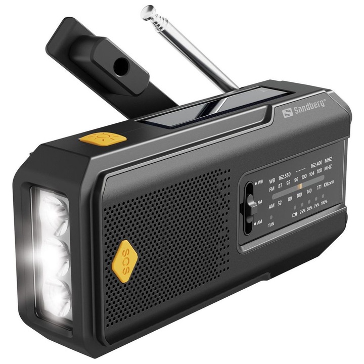 Radio portabil Sandberg Survivor All-in-1 2000, 421-04