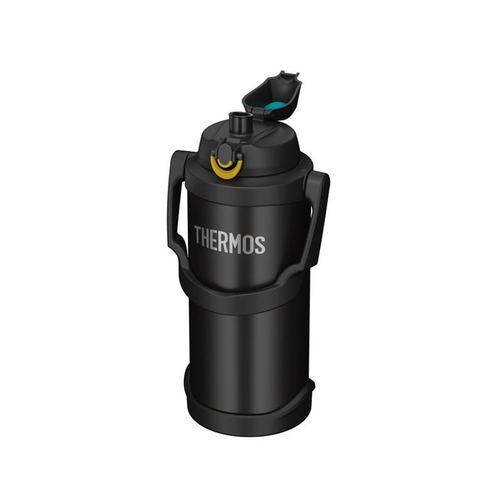 Termos sportiv, Thermos, inox, deschidere rapida, 3 l, negru