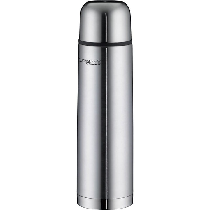 Termos THERMOcafe 1l, inox, capac etans, cu cana, 310x85mm